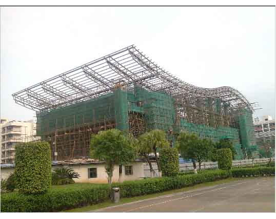 西青广州女子职业技术学院网架工程