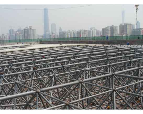 西青新建铁路干线广州调度网架工程